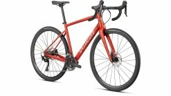 Diverge E5 Elite Gravel Fahrrad Specialized 2022 Satin Rotwood/Gloss Weiß/Chrome/Clean