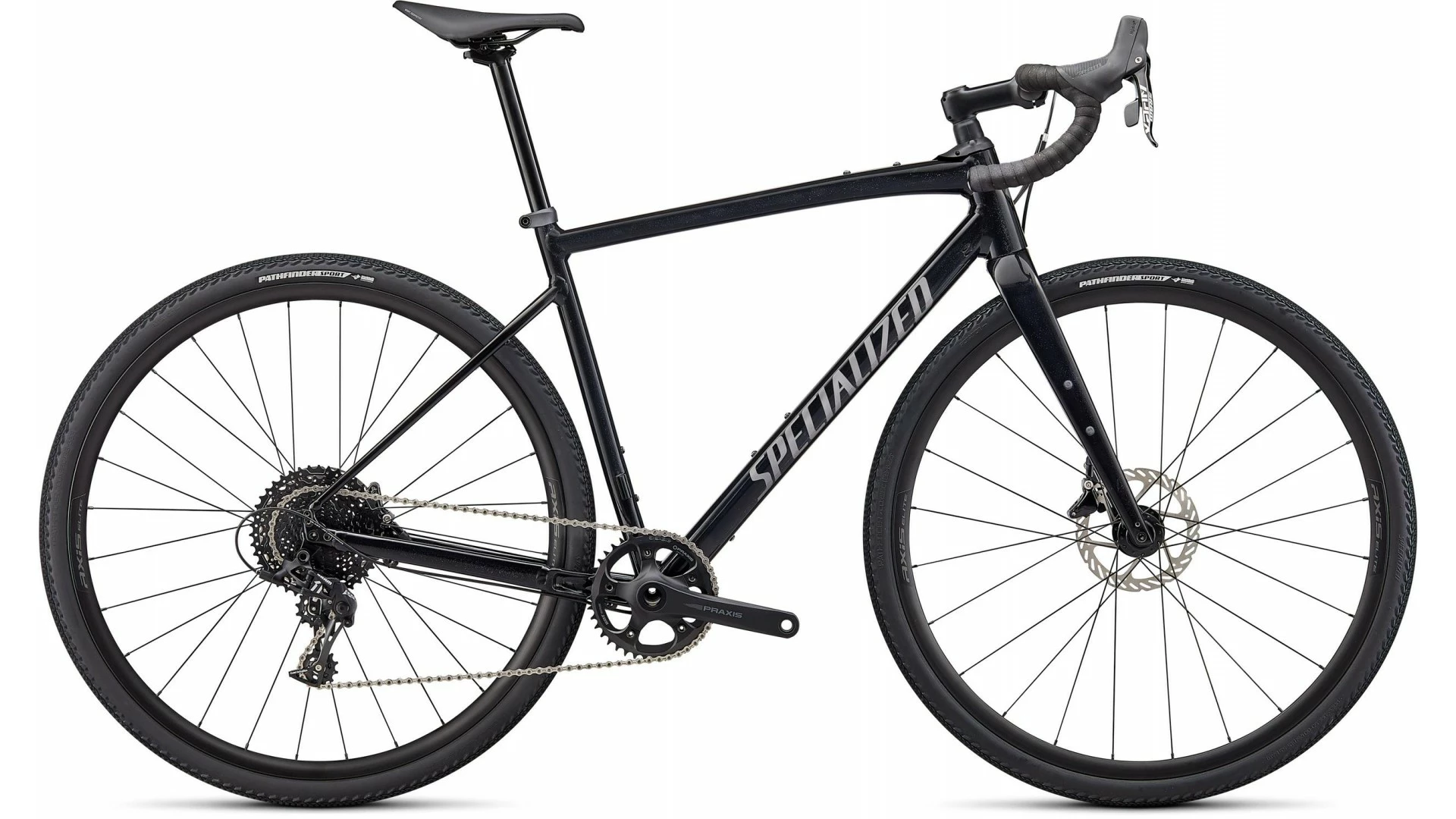 Diverge E5 Gravel Fahrrad Specialized 2022 Comp Gloss Tarmac Schwarz/Smoke/Chrome/Clean – Bild 2