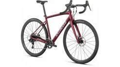 Diverge E5 Gravel Fahrrad Specialized 2022 Comp Satin Maroon/Light Silber/Chrome/Clean