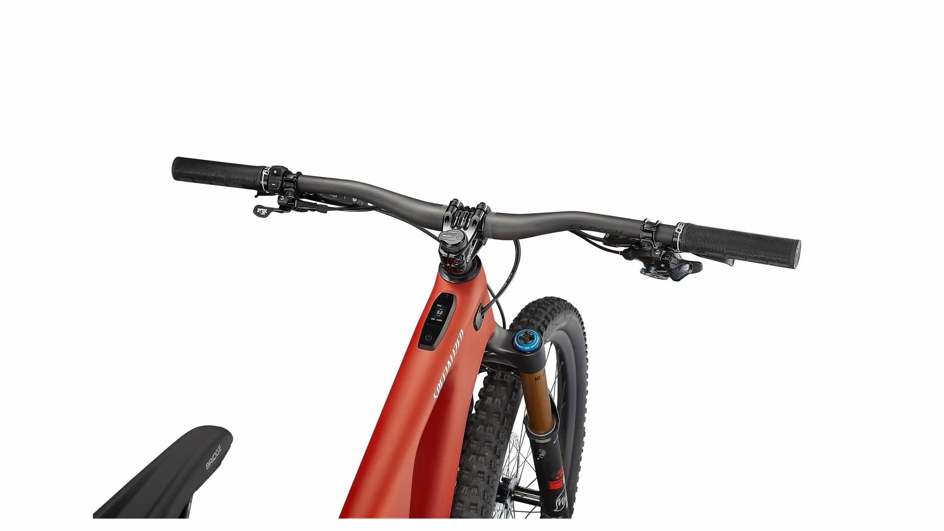 Turbo Levo Gen3 Pro Kohlenstoff Specialized 2022 Satin Redwood/Smoke/Schwarz – Bild 4