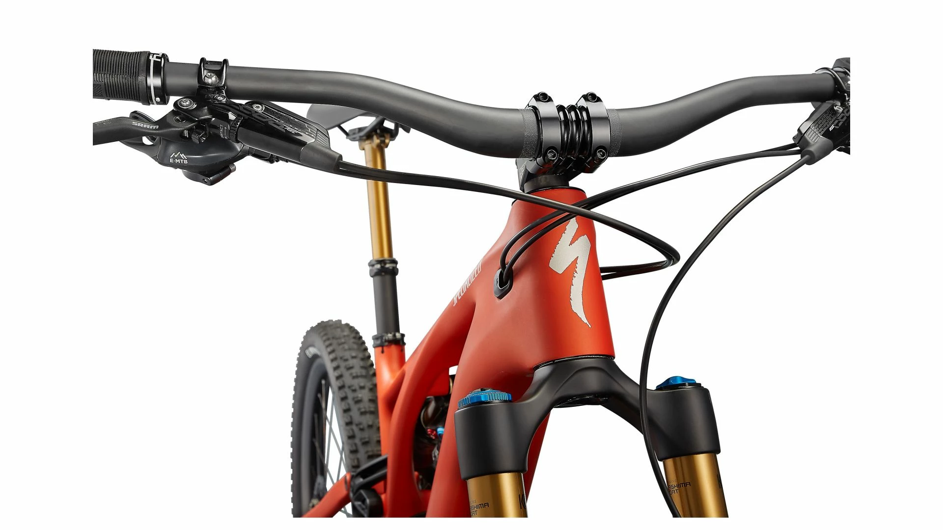 Turbo Levo Gen3 Pro Kohlenstoff Specialized 2022 Satin Redwood/Smoke/Schwarz – Bild 5