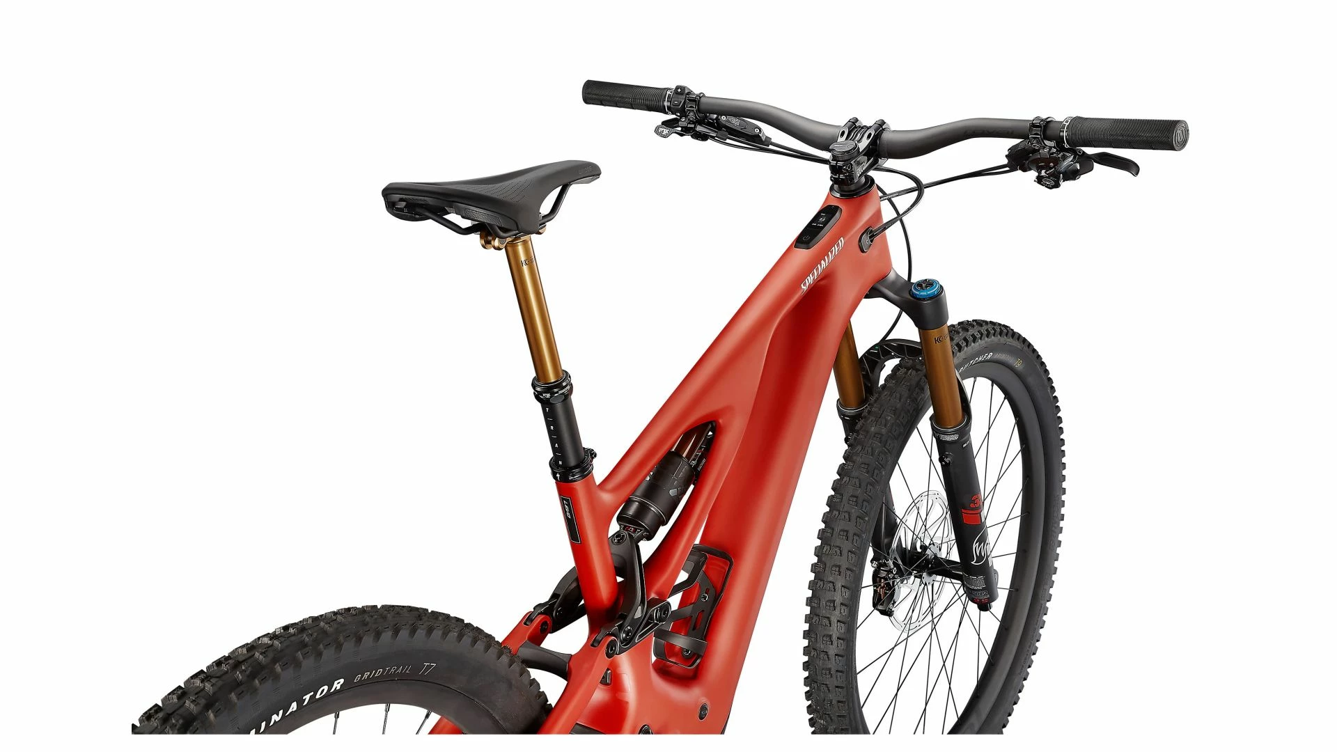 Turbo Levo Gen3 Pro Kohlenstoff Specialized 2022 Satin Redwood/Smoke/Schwarz – Bild 7