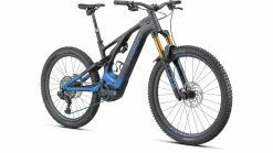 Turbo Levo Gen3 S-Works Kohlenstoff Specialized 2022 Blau Ghost Gravity Fade/Schwarz/Light Silver