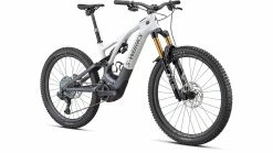 Turbo Levo Gen3 S-Works Kohlenstoff Specialized 2022 Metallic Weiß Silver/Chrome/Dream Silver